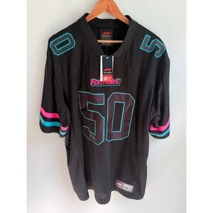 Formula 1 Miami Grand Prix Jersey Mens 2XL Black Neon F1 Racing Shirt New